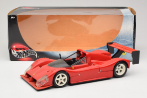 Ferrari 333 SP Rot Mit Weißen Felgen Hot Wheels 1:18 29230 Druckguss — Bild 8 von 8