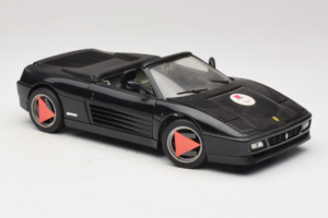 Ferrari 348 Spider Schwarz Mira 1:18 6181 Druckguss — Bild 6 von 8