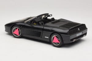 Ferrari 348 Spider Schwarz Mira 1:18 6181 Druckguss — Bild 7 von 8