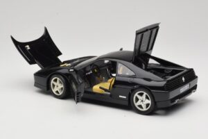 Ferrari 348 TB Schwarz Mira 1:18 6101-R1 Druckguss — Bild 5 von 8