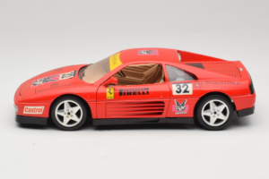 Ferrari 348 TB #32 Pirelli Rot 1989 Bburago 1:18 3039-P1 Druckguss — Bild 4 von 8