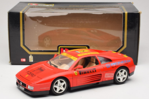 Ferrari 348tb Pirelli Rot Bburago 1:18 3039-P2 Druckguss — Bild 8 von 8