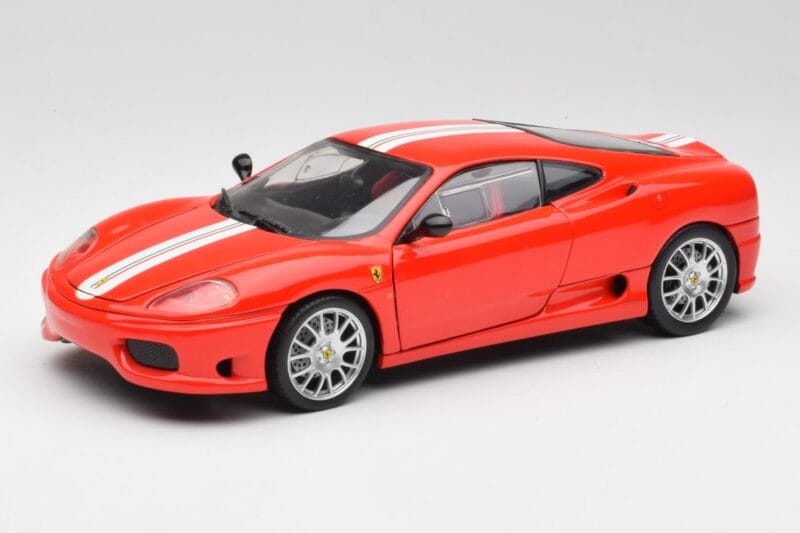 Ferrari 360 Challenge Stradale Rot Hot Wheels 1:18 C0407 Druckguss