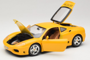 Ferrari 360 Modena 25 Jahre FMC Gelb Bburago 1:18 3358-Y1 Druckguss — Bild 2 von 8