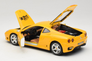 Ferrari 360 Modena 25 Jahre FMC Gelb Bburago 1:18 3358-Y1 Druckguss — Bild 5 von 8