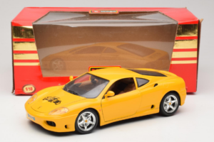 Ferrari 360 Modena 25 Jahre FMC Gelb Bburago 1:18 3358-Y1 Druckguss — Bild 8 von 8