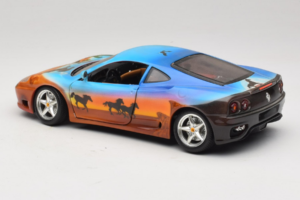Ferrari 360 Modena Bracio Gotz Running Horses Livery Bburago 1:18 3358-B1 Druckguss — Bild 7 von 8