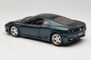Ferrari 360 Modena Dunkelgrün Metallic Bburago 1:18 3358-G2 Druckguss — Bild 6 von 7