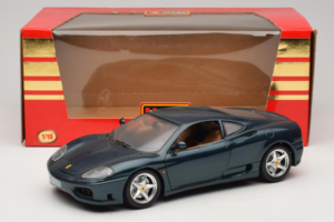 Ferrari 360 Modena Dunkelgrün Metallic Bburago 1:18 3358-G2 Druckguss — Bild 7 von 7