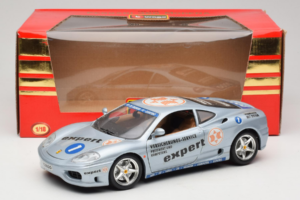 Ferrari 360 Modena Expert #1 Silber Bburago 1:18 3348-S1 Druckguss — Bild 8 von 8