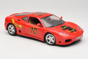Ferrari 360 Modena #10 5 Jahre IG Bburago Rot Bburago 1:18 3358-P2 Druckguss — Bild 6 von 8