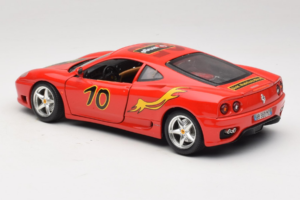 Ferrari 360 Modena #10 5 Jahre IG Bburago Rot Bburago 1:18 3358-P2 Druckguss — Bild 7 von 8