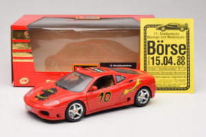 Ferrari 360 Modena #10 5 Jahre IG Bburago Rot Bburago 1:18 3358-P2 Druckguss — Bild 8 von 8
