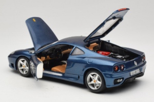 Ferrari 360 Modena #15 Limitierte Auflage Blau Metallic Bburago 1:18 3358-F1 Druckguss — Bild 5 von 8