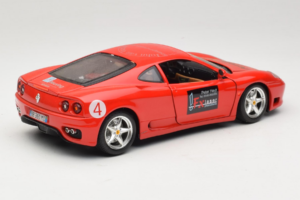 Ferrari 360 Modena Bevro International #4 Limitierte Auflage 111 Stück Rot Bburago 1:18 3358-P1 Druckguss — Bild 3 von 8