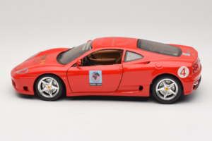 Ferrari 360 Modena Bevro International #4 Limitierte Auflage 111 Stück Rot Bburago 1:18 3358-P1 Druckguss — Bild 4 von 8
