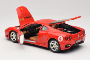 Ferrari 360 Modena Bevro International #4 Limitierte Auflage 111 Stück Rot Bburago 1:18 3358-P1 Druckguss — Bild 5 von 8