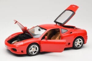 Ferrari 360 Modena Rot Bburago 1:18 3358 Druckguss — Bild 2 von 8