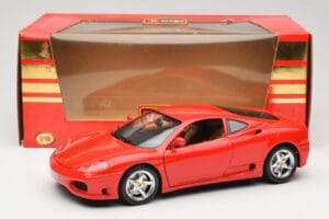 Ferrari 360 Modena Rot Bburago 1:18 3358 Druckguss — Bild 8 von 8