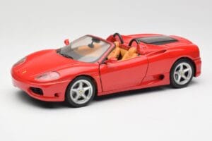 Ferrari 360 Spider Rot Hot Wheels 1:18 FER129 Druckguss