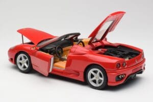 Ferrari 360 Spider Rot Hot Wheels 1:18 FER129 Druckguss — Bild 5 von 8