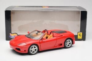 Ferrari 360 Spider Rot Hot Wheels 1:18 FER129 Druckguss — Bild 8 von 8