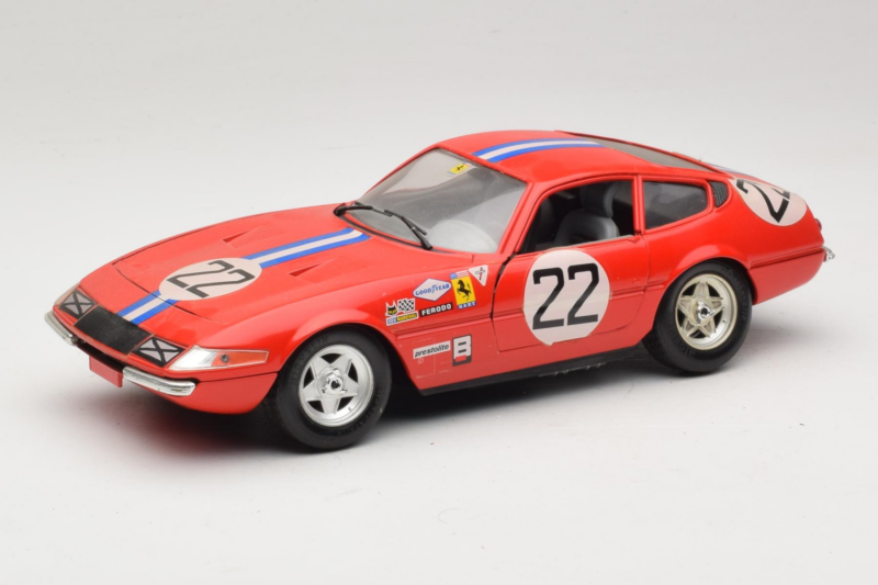 Ferrari 365 GTB/4 Daytona #22 Rot 1969 Techno Giodi 1:18 40011-P1 Druckguss