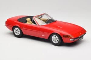 Ferrari 365 GTB/4 Daytona Spyder Series II Rosso Dino KK-Scale 1:18 KKDC180621 Druckguss — Bild 4 von 6