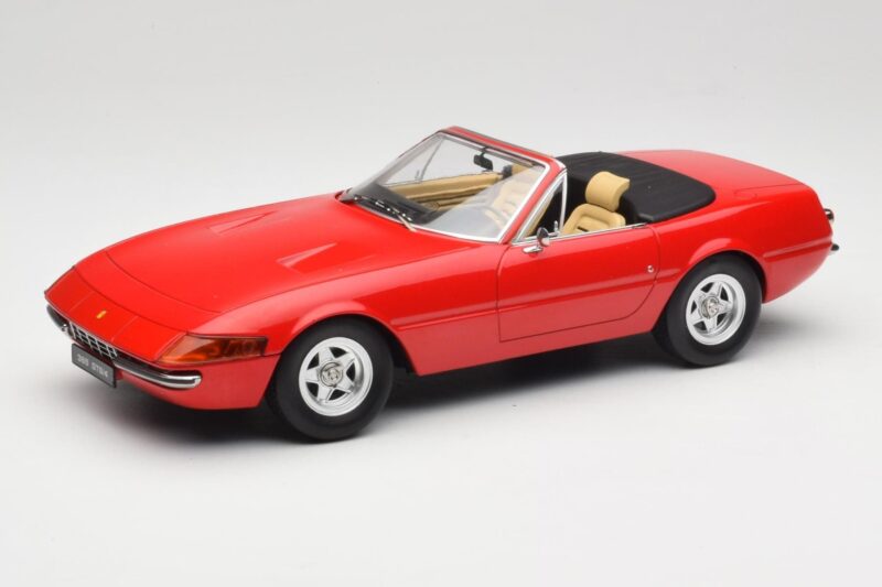 Ferrari 365 GTB/4 Daytona Spyder Series II Rosso Dino KK-Scale 1:18 KKDC180621 Druckguss