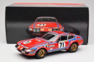 Ferrari 365 GTB4 Competizione #71 24 Hours of Le Mans 1974 Kyosho 1:18 08164A Druckguss — Bild 8 von 8
