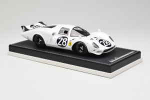 Ferrari 365 P2 #28 M. Gregory / J. Schlesser NART 24 Hours of Daytona 1967 Weiß AB Models 1:18 REMC019 Resin — Bild 4 von 6