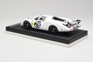 Ferrari 365 P2 #28 M. Gregory / J. Schlesser NART 24 Hours of Daytona 1967 Weiß AB Models 1:18 REMC019 Resin — Bild 5 von 6
