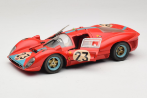 Ferrari 412P #23 W. Mairesse / J. Beurlys Le Mans 1967 Rot Revell 1:18 48826 Druckguss — Bild 2 von 8