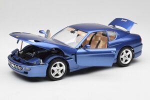 Ferrari 456 GT Blu Pozzi Bburago 1:18 3036-M3 Druckguss — Bild 2 von 8