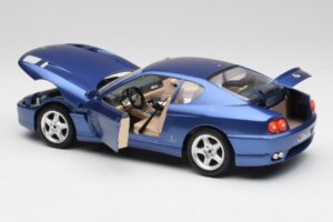 Ferrari 456 GT Blu Pozzi Bburago 1:18 3036-M3 Druckguss — Bild 5 von 8