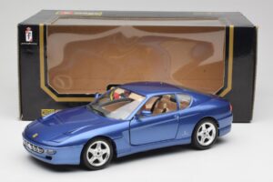 Ferrari 456 GT Blu Pozzi Bburago 1:18 3036-M3 Druckguss — Bild 8 von 8