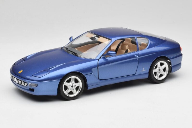 Ferrari 456 GT Blu Pozzi Bburago 1:18 3036-M3 Druckguss