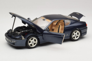 Ferrari 456 GT Blau Bburago 1:18 3036-B1 Druckguss — Bild 2 von 8