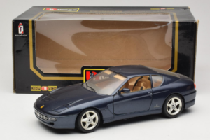 Ferrari 456 GT Blau Bburago 1:18 3036-B1 Druckguss — Bild 8 von 8
