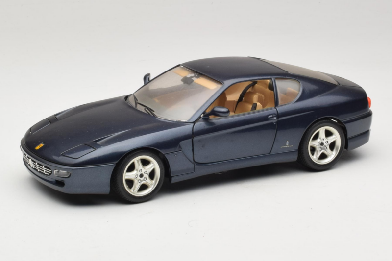Ferrari 456 GT Blau Bburago 1:18 3036-B1 Druckguss
