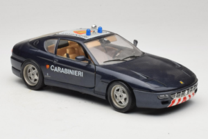 Ferrari 456 GT Carabinieri Schwarz Bburago 1:18 3036-B3 Druckguss — Bild 6 von 8