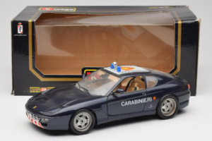 Ferrari 456 GT Carabinieri Schwarz Bburago 1:18 3036-B3 Druckguss — Bild 8 von 8