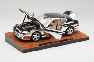 Ferrari 456 GT Chrome Silver Bburago 1:18 3746-R1 Druckguss — Bild 2 von 8