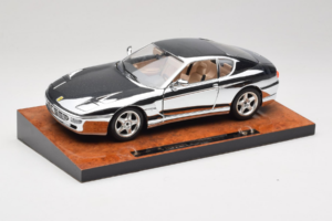 Ferrari 456 GT Chrome Silver Bburago 1:18 3746-R1 Druckguss — Bild 3 von 8