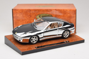 Ferrari 456 GT Chrome Silver Bburago 1:18 3746-R1 Druckguss — Bild 8 von 8
