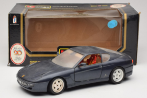 Ferrari 456 GT Dark Blue Metallic Bburago 1:18 3036-B2 Druckguss — Bild 8 von 8