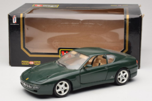 Ferrari 456 GT Dunkelgrün Bburago 1:18 3046-GR1 Druckguss — Bild 8 von 8