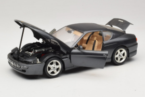 Ferrari 456 GT Grau Metallic Bburago 1:18 3036-G1 Druckguss — Bild 2 von 8