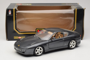 Ferrari 456 GT Grau Metallic Bburago 1:18 3036-G1 Druckguss — Bild 8 von 8