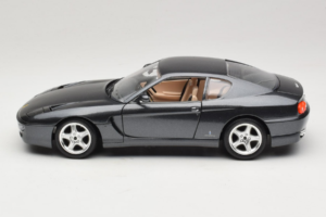 Ferrari 456 GT Grau Metallic Sonderlackierung Bburago 1:18 3036 D Druckguss — Bild 4 von 8